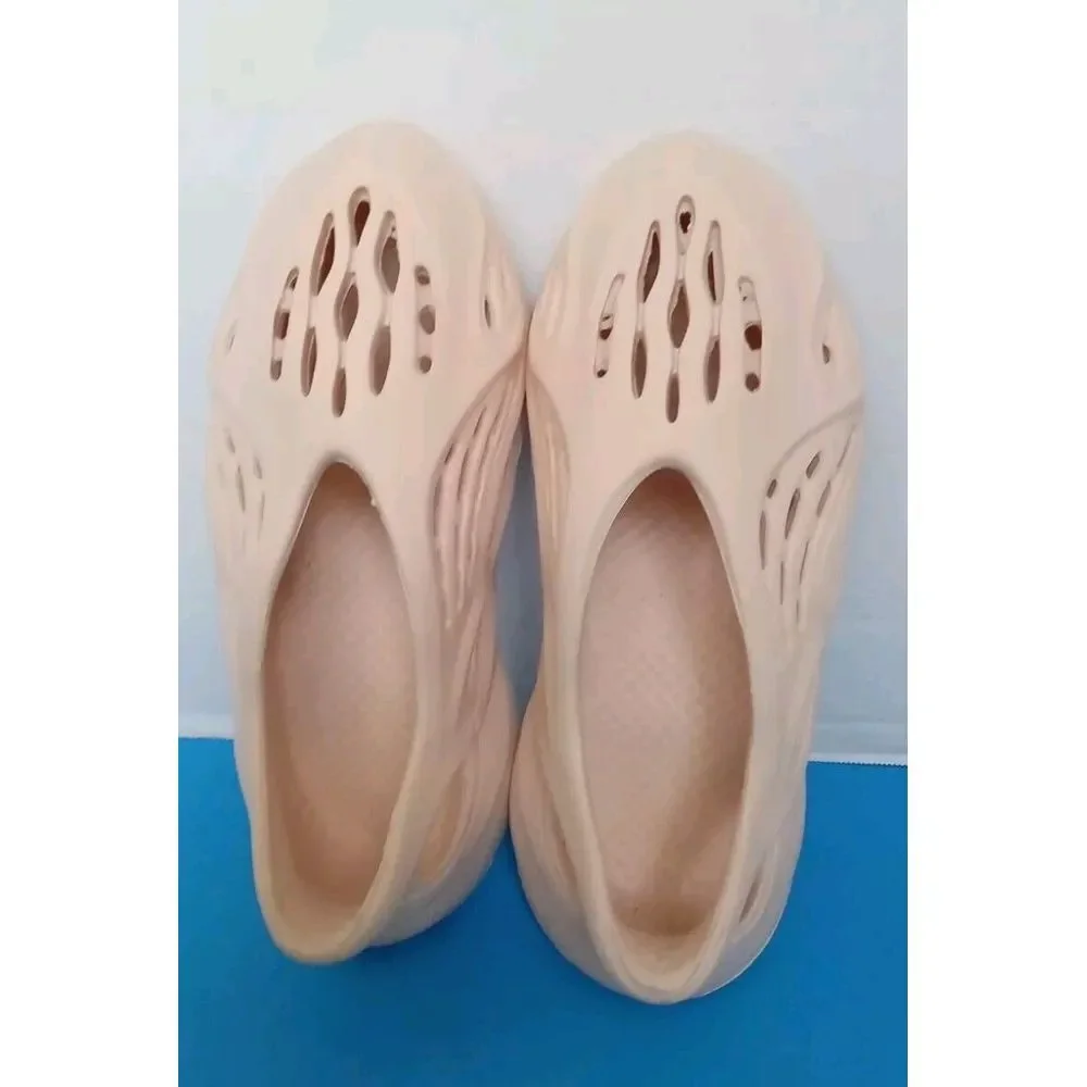 Clogs‎ Sandals Slides Comfort Slip On Shoes Beige Neutral Color Size?